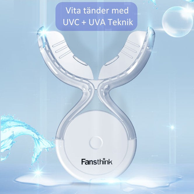 Vår avancerade tandblekningskit med UVC och UVA Teknik är den perfekta lösningen för att uppnå detta på ett enkelt och bekvämt sätt.